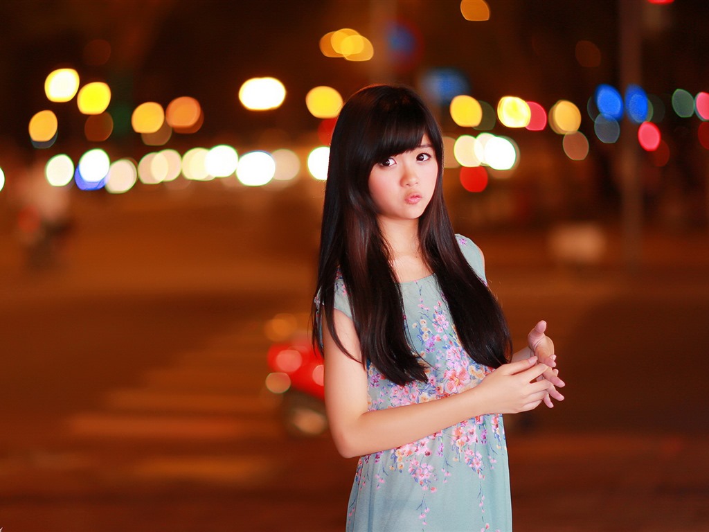 Pure et belle jeune fille asiatique fonds d'écran HD collection (3) #27 - 1024x768