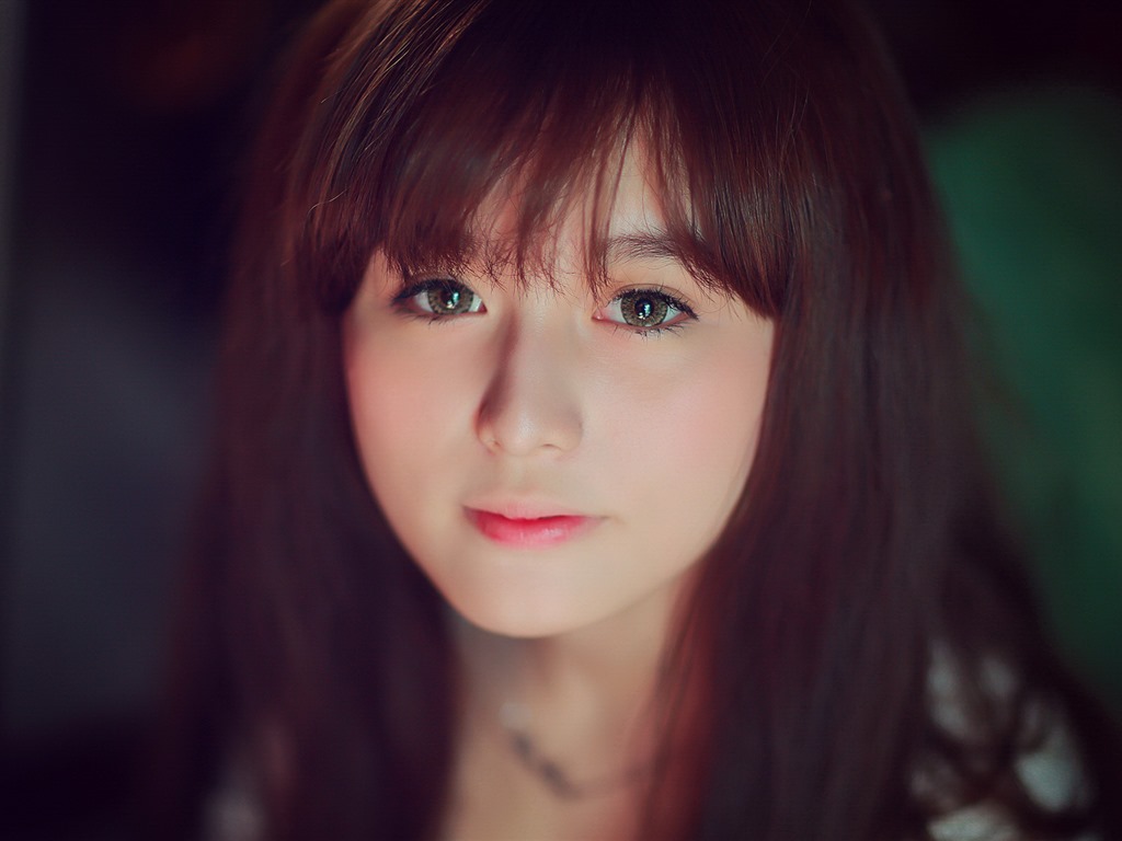 순수하고 사랑스러운 젊은 아시아 여자의 HD 월페이퍼 컬렉션 (5) #14 - 1024x768