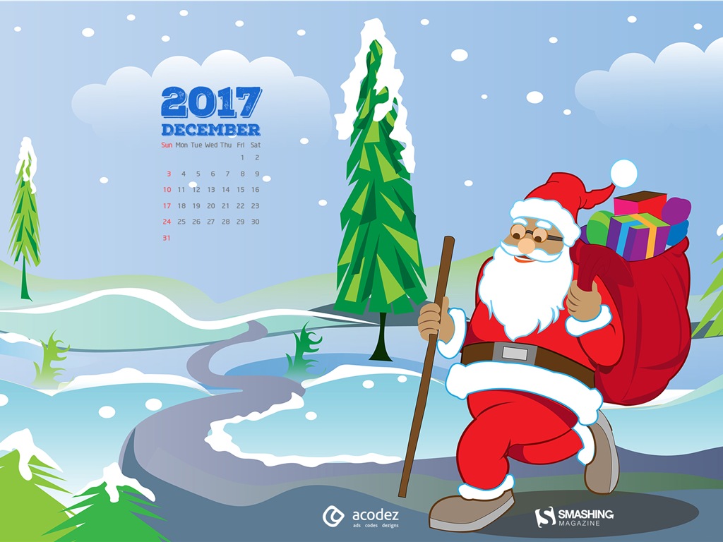 Fondo de pantalla de diciembre de 2017 #17 - 1024x768