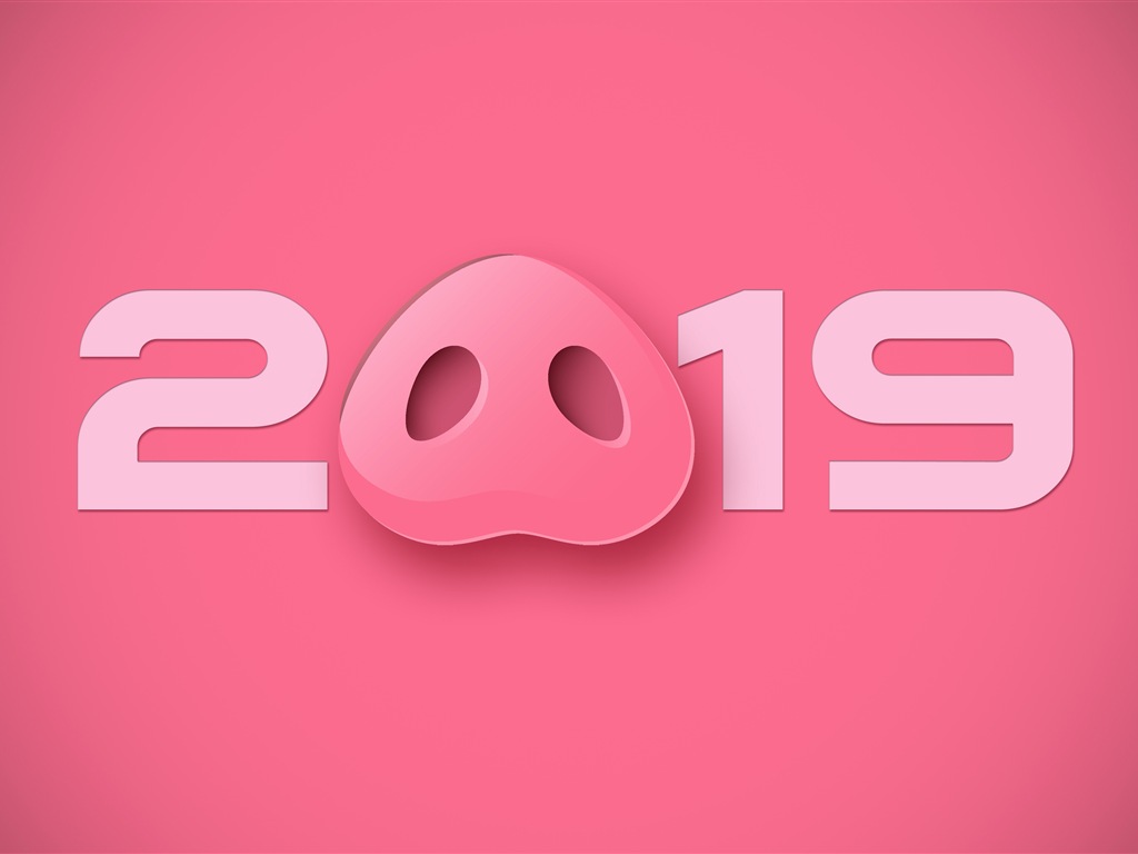 Feliz año nuevo 2019 HD wallpapers #14 - 1024x768