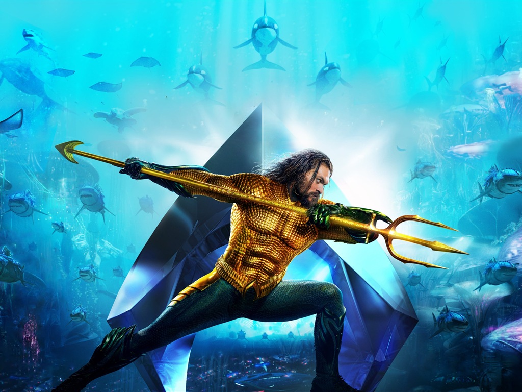 Aquaman 海王，漫威电影高清壁纸15 - 1024x768