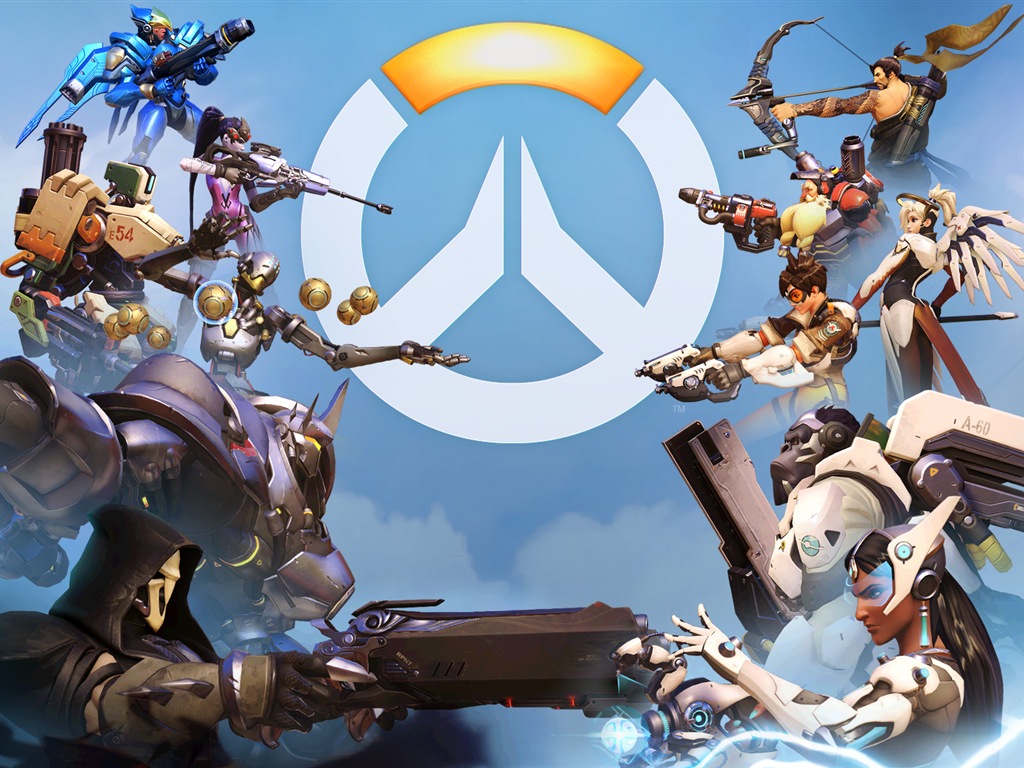 Overwatch, hot game HD wallpapers #13 - 1024x768