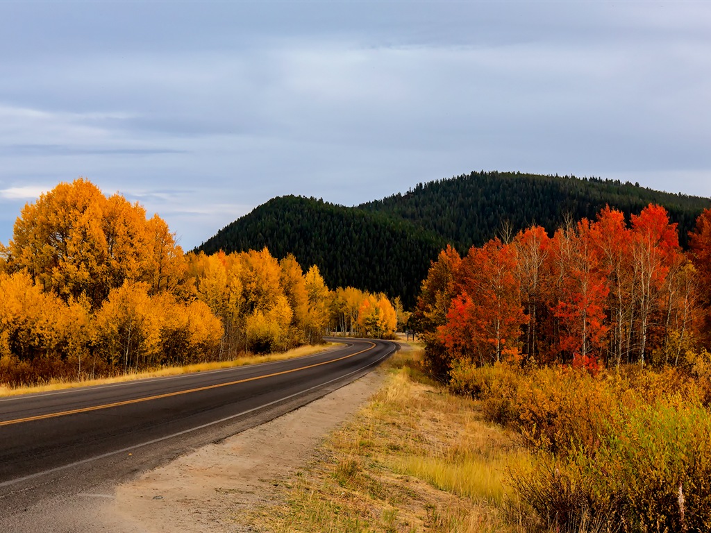 USA Grand Teton National Park nature landscape HD wallpapers #19 - 1024x768