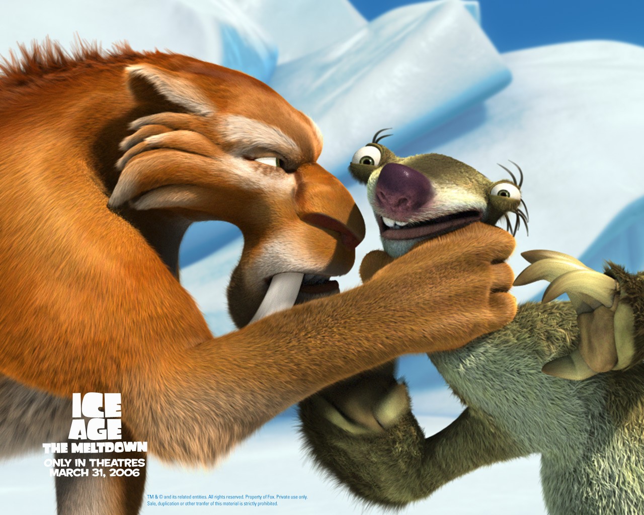 Ice Age 2 Tapeta #7 - 1280x1024