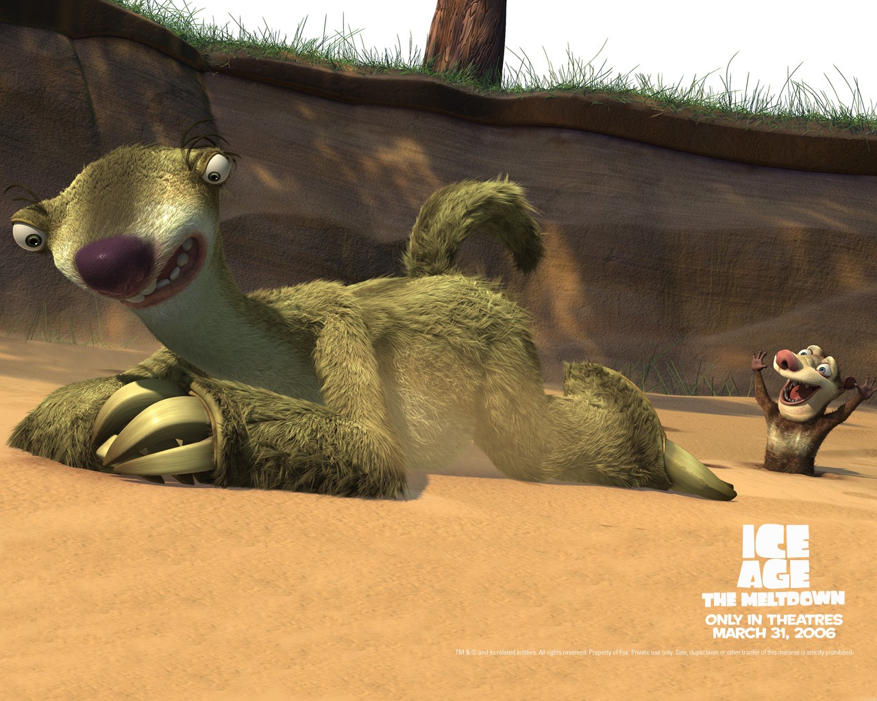 Ice Age 2 Tapeta #8 - 1280x1024