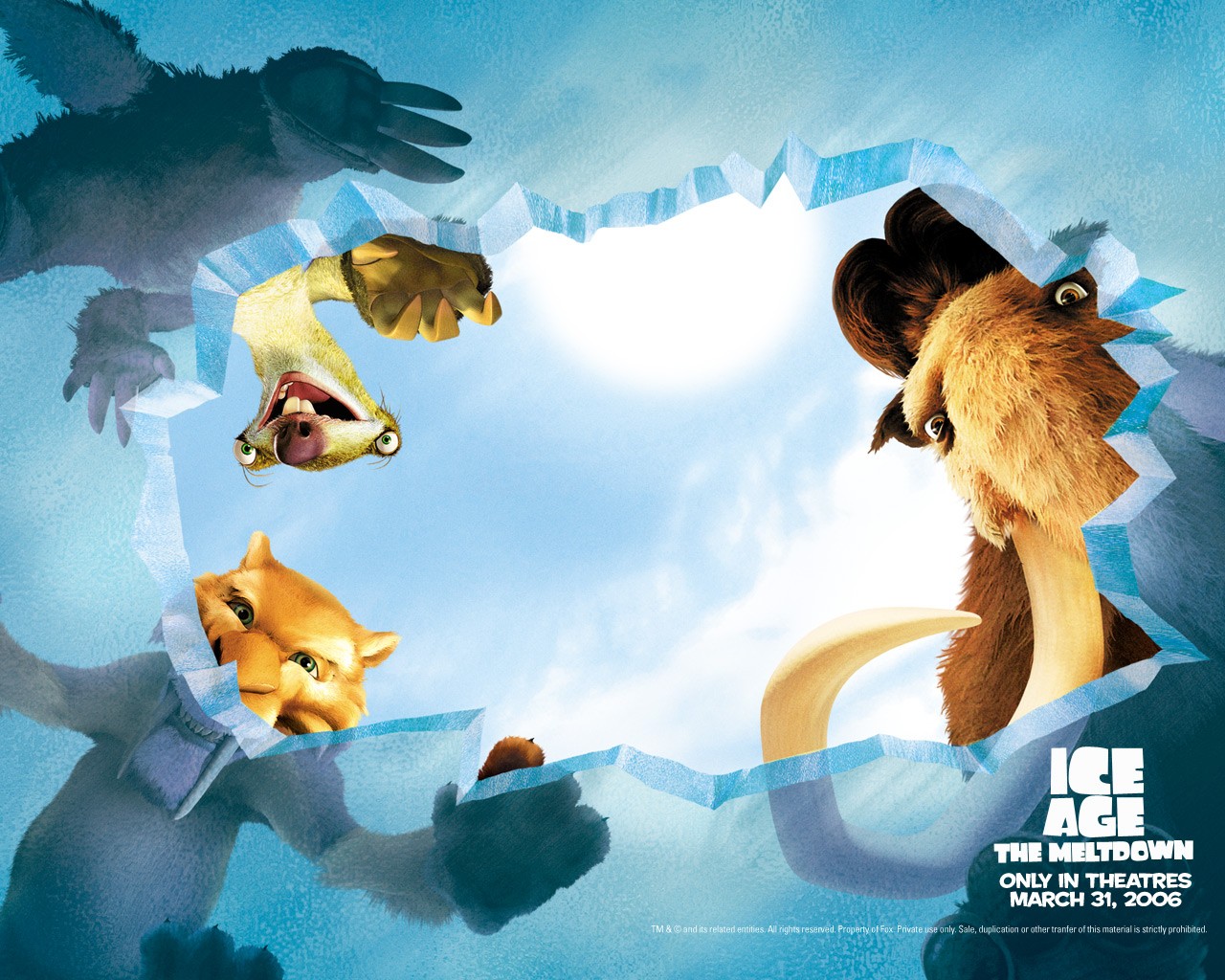 Ice Age 2 Tapeta #10 - 1280x1024