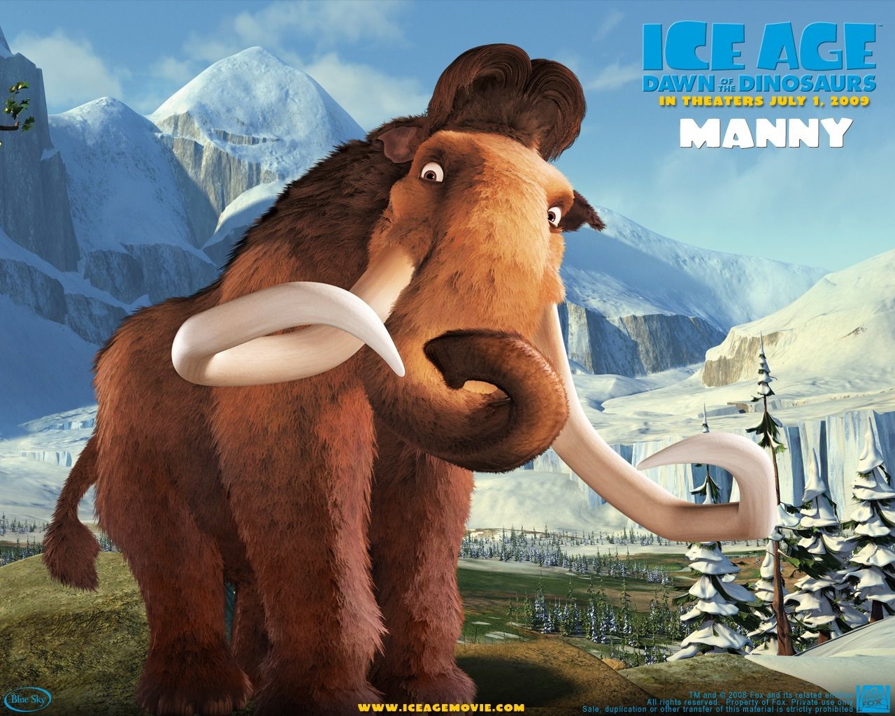 Ice Age 3 wallpaper #9 - 1280x1024