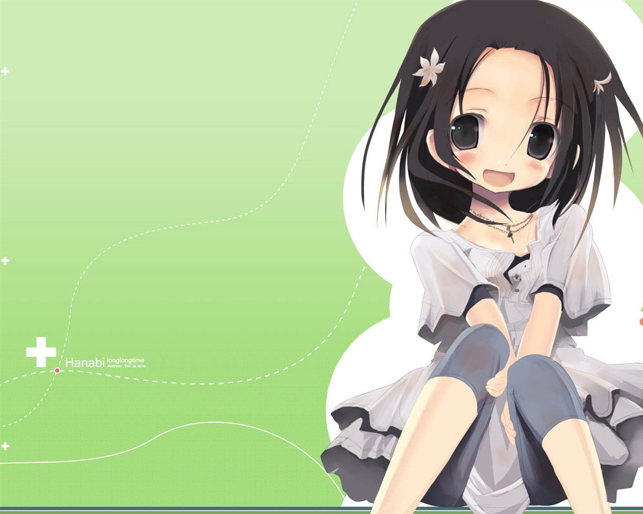Krásný Anime Tapeta #37 - 1280x1024