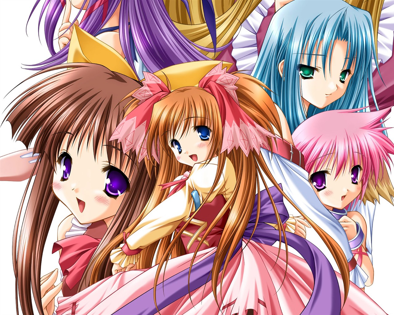 Sakura dance krásné MM (1) #36 - 1280x1024