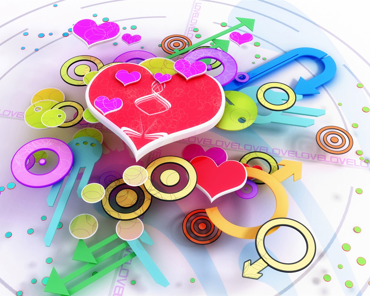 3D Design Wallpaper (1) #1 - 1280x1024