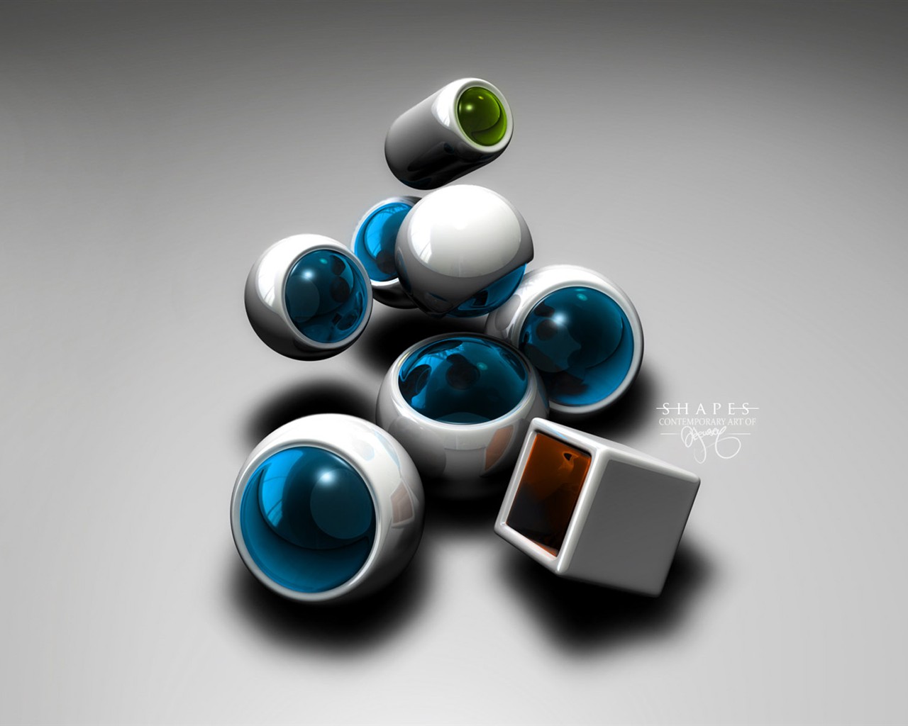 3D Design Wallpaper (1) #20 - 1280x1024
