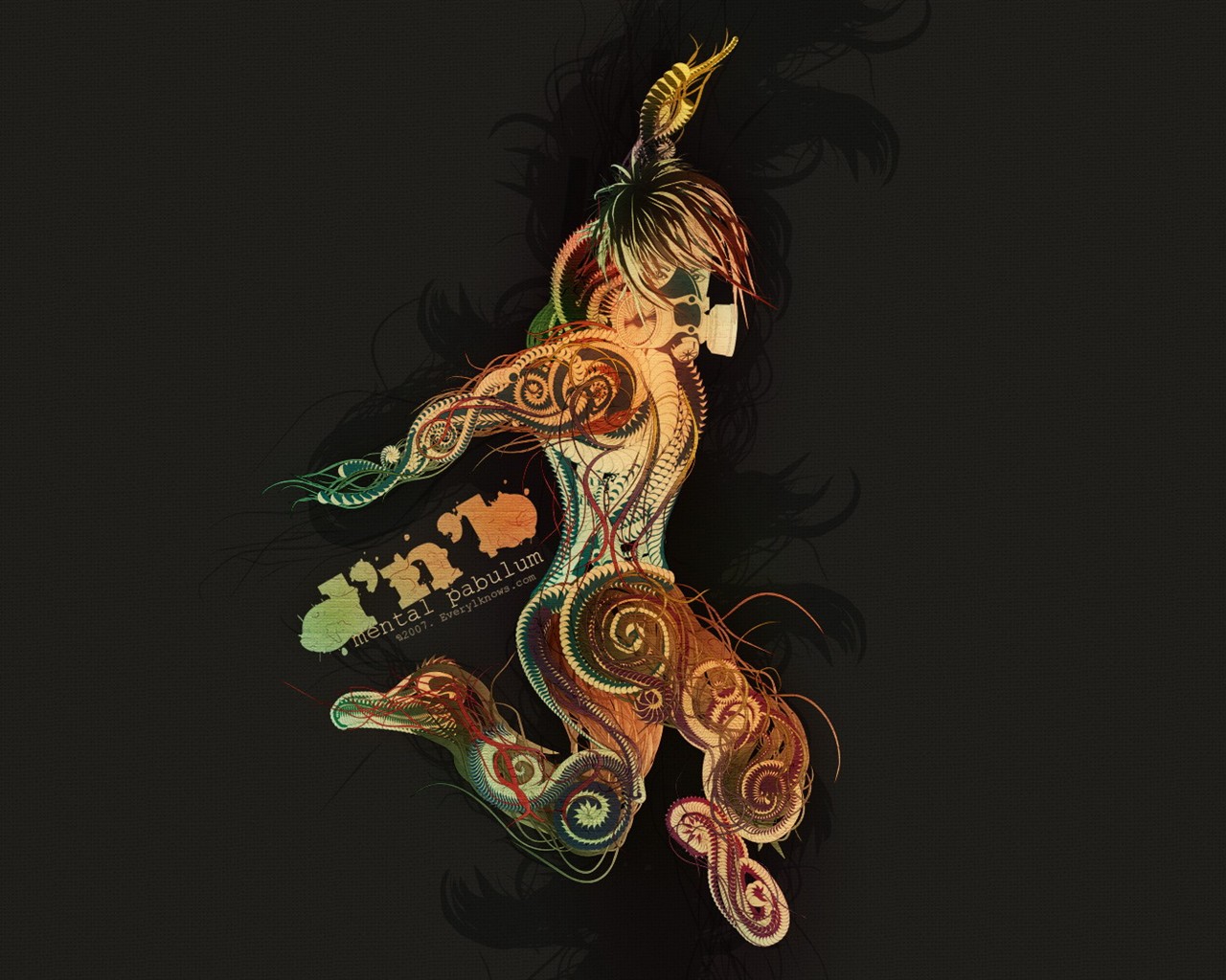 Stunning design theme wallpaper 2009 #3 - 1280x1024