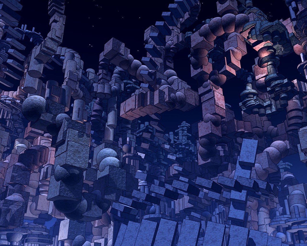3D立體設計壁紙(二) #21 - 1280x1024