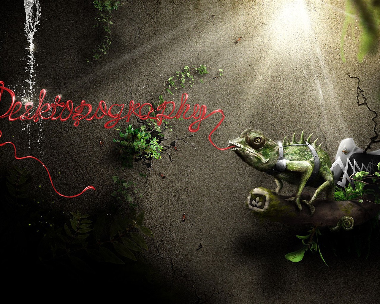 Creative synthesis of the visual wallpaper #3 - 1280x1024