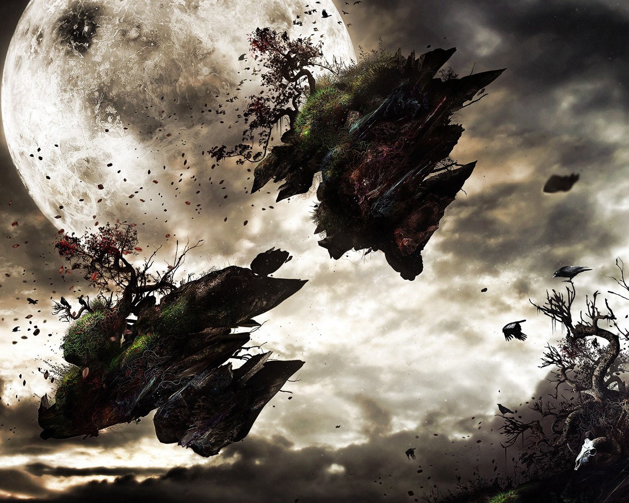 Creative synthesis of the visual wallpaper #7 - 1280x1024