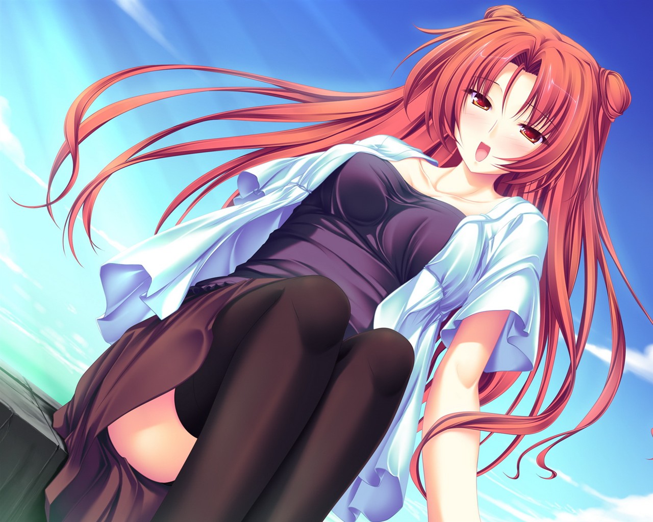 Whirlpool roztomilý Anime tapety #14 - 1280x1024