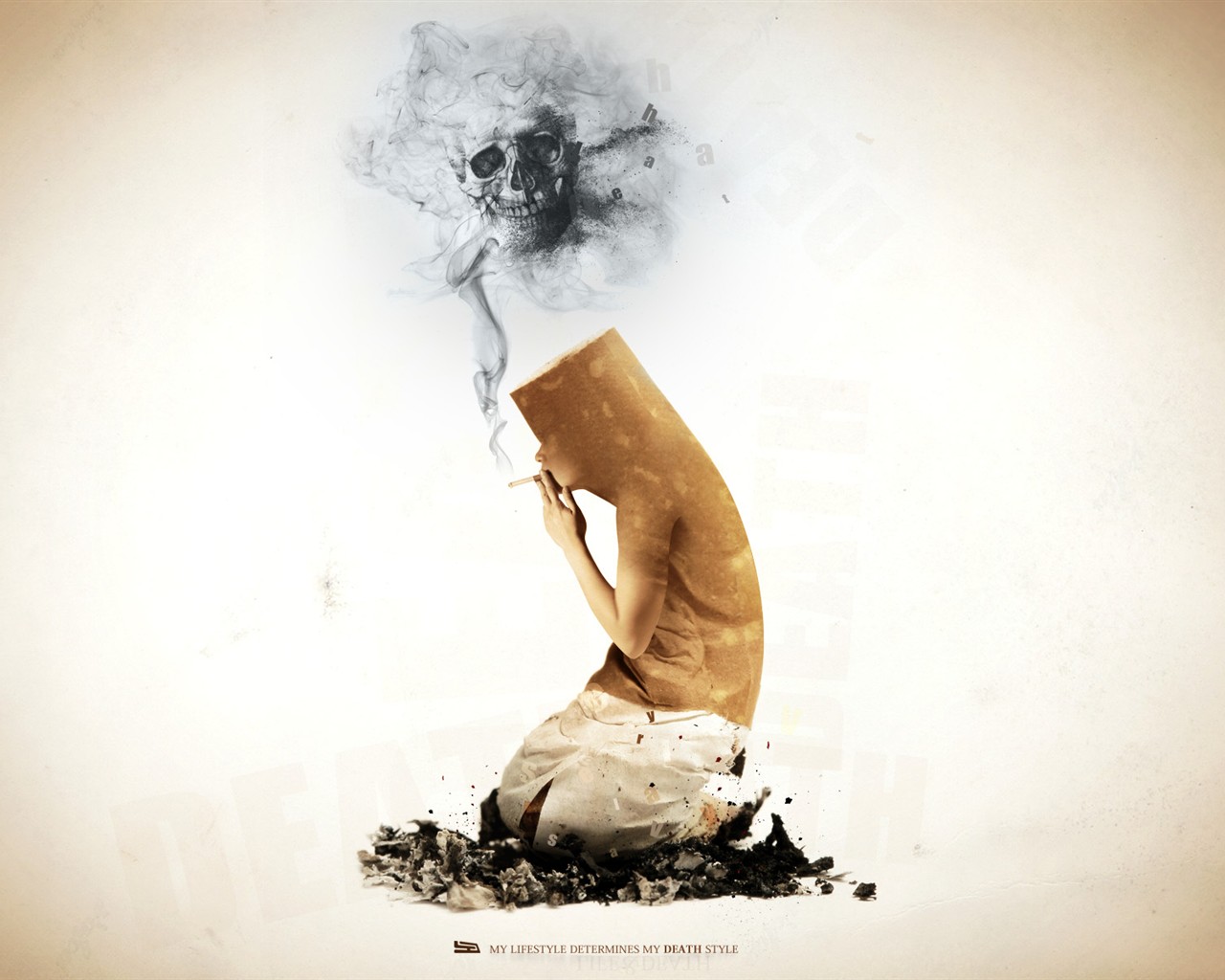 Non-mainstream design wallpaper (1) #4 - 1280x1024