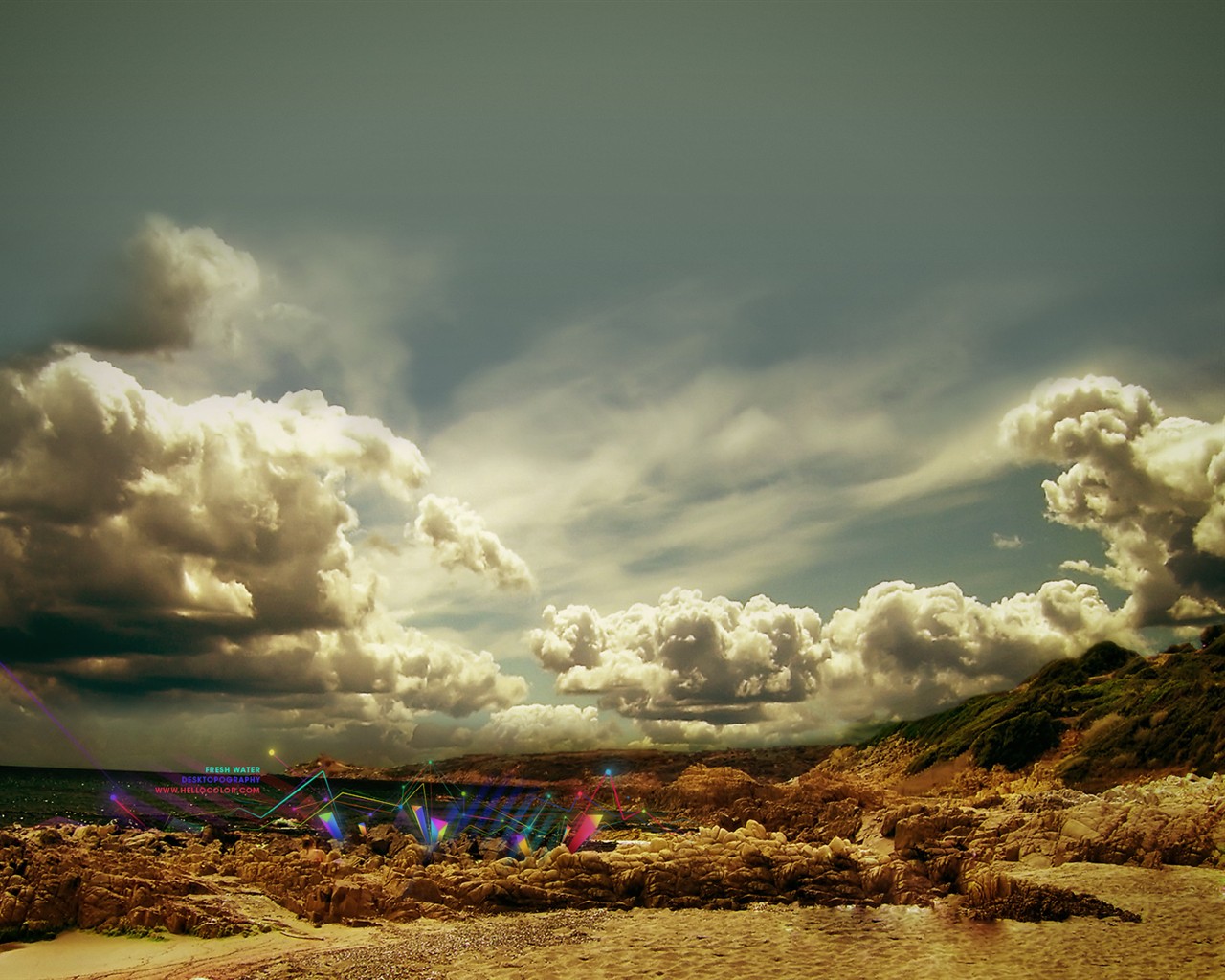 Non-mainstream design wallpaper (1) #20 - 1280x1024