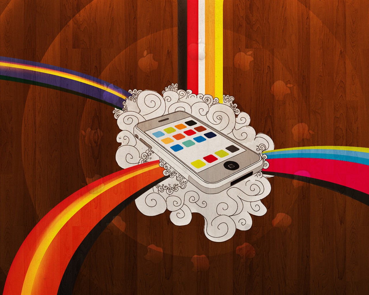 Apple Creative Design Wallpaper #5 - 1280x1024
