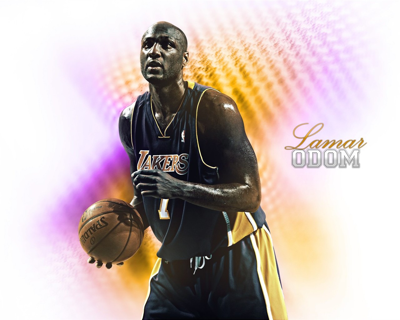 Los Angeles Lakers Oficiální Wallpaper #17 - 1280x1024