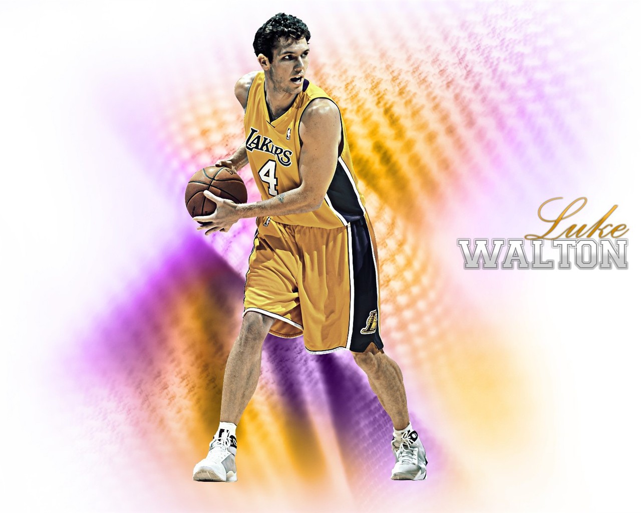 Los Angeles Lakers Official Wallpaper #19 - 1280x1024