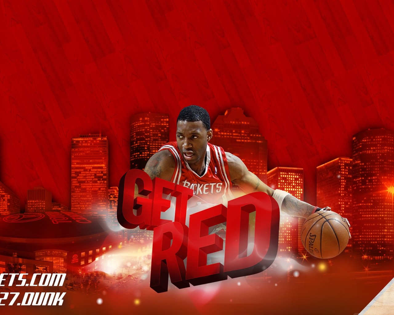 NBA Houston Rockets 2009 fondos de escritorio de los playoffs #4 - 1280x1024