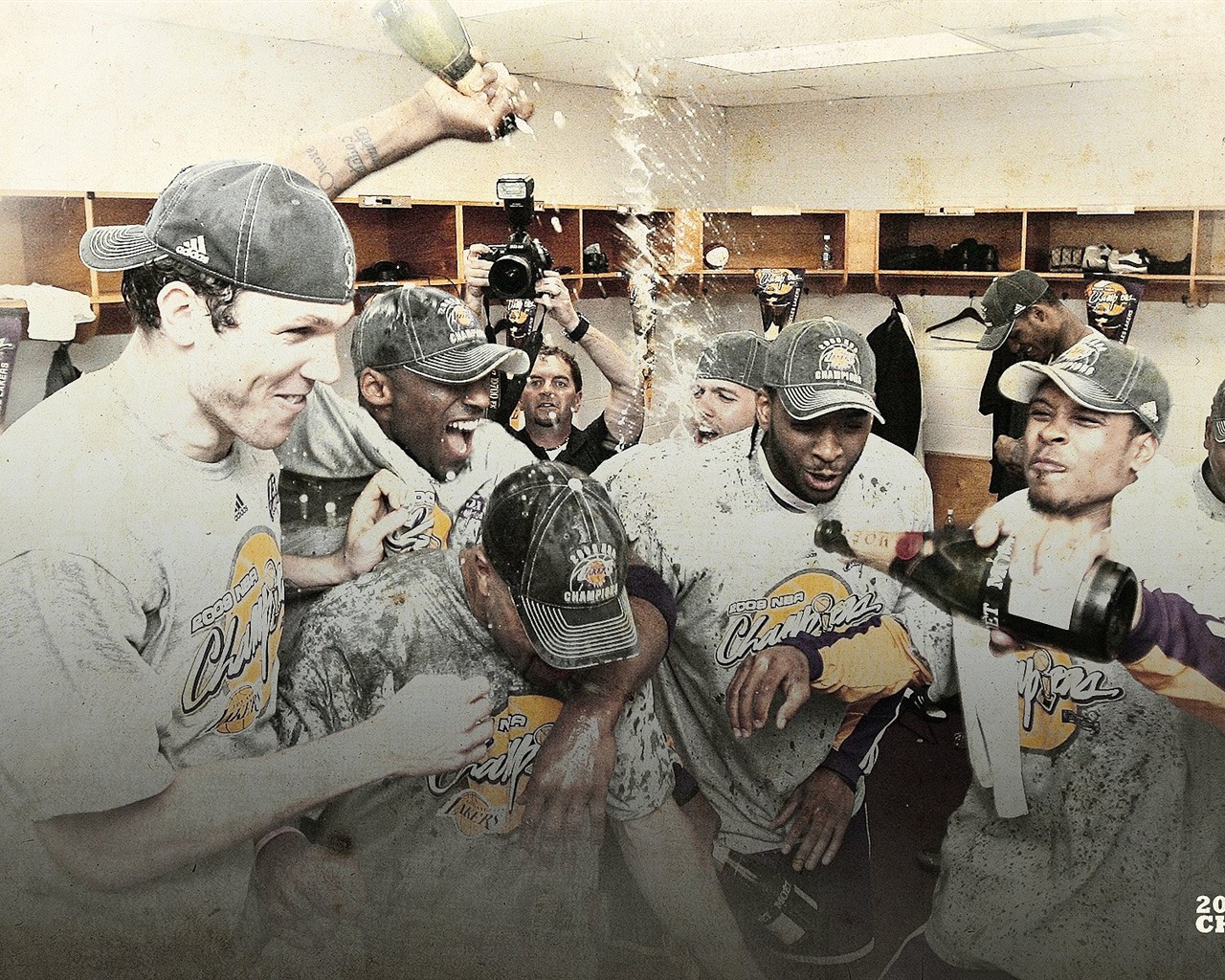 NBA2009 Champion Lakers Wallpaper #4 - 1280x1024