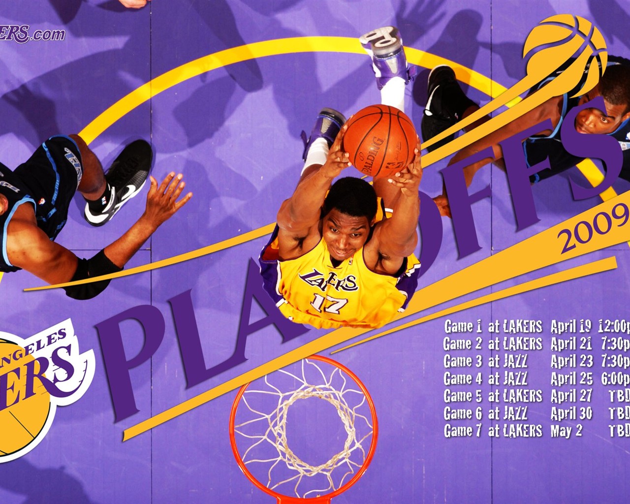 NBA2009 Champion Wallpaper Lakers #8 - 1280x1024