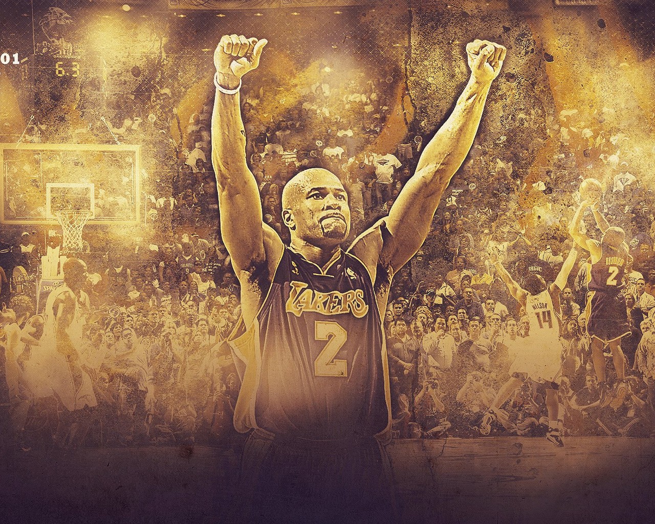 NBA2009 Champion Lakers Wallpaper #14 - 1280x1024