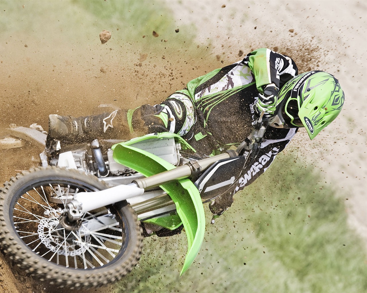 Off-road motocykly HD Wallpaper (1) #1 - 1280x1024