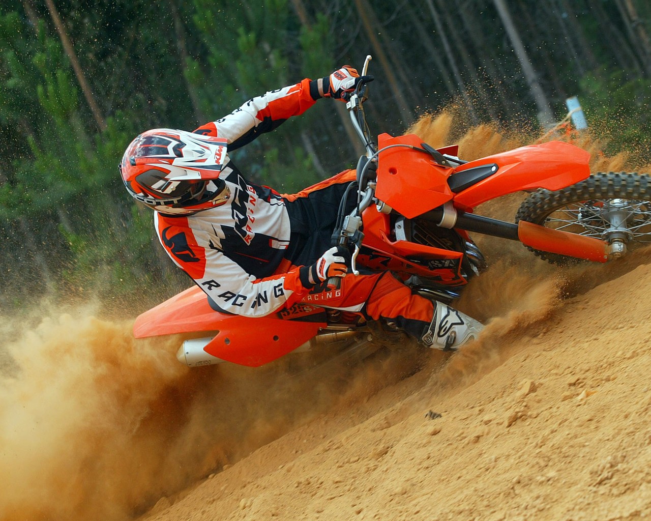 Off-road motocykly HD Wallpaper (1) #5 - 1280x1024