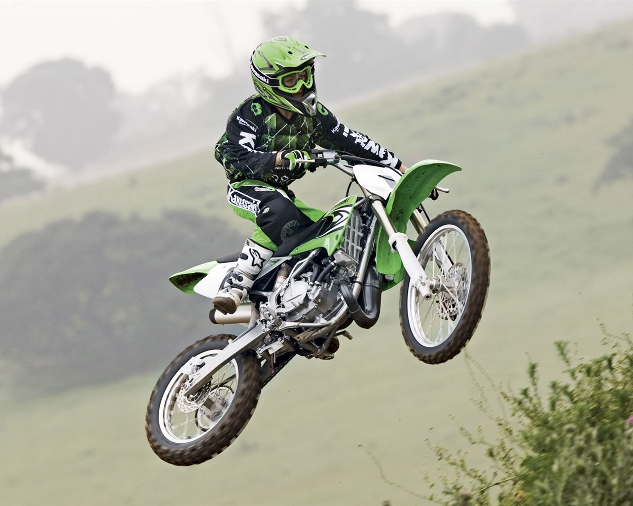 Off-road motocykly HD Wallpaper (2) #3 - 1280x1024