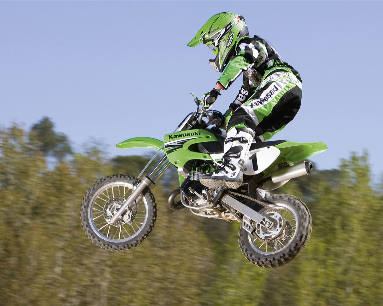 Off-road motocykly HD Wallpaper (2) #15 - 1280x1024