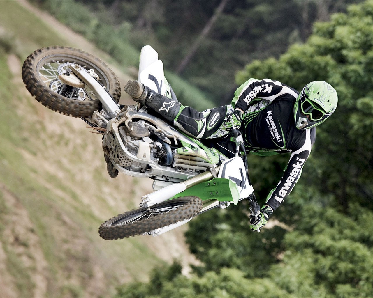 Off-road motocykly HD Wallpaper (2) #18 - 1280x1024