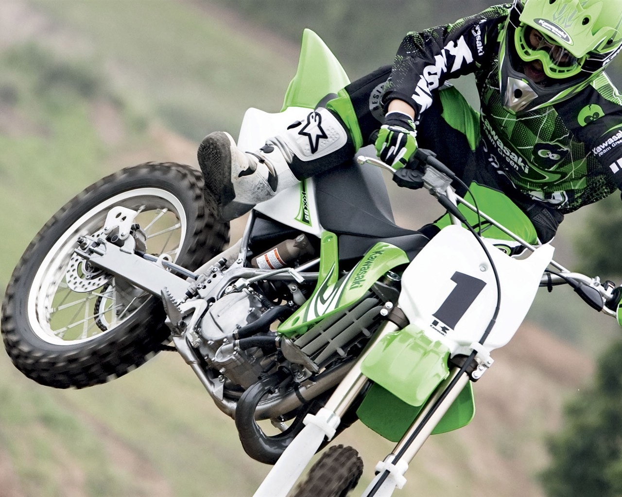 Off-road motocykly HD Wallpaper (2) #26 - 1280x1024