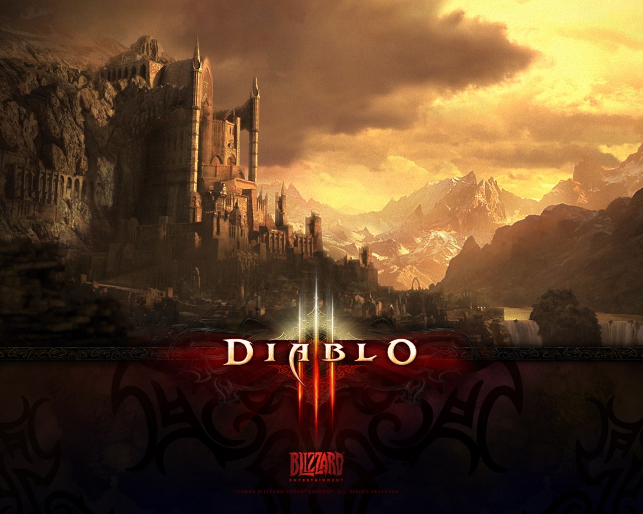 Diablo 3 schöne Tapete #1 - 1280x1024