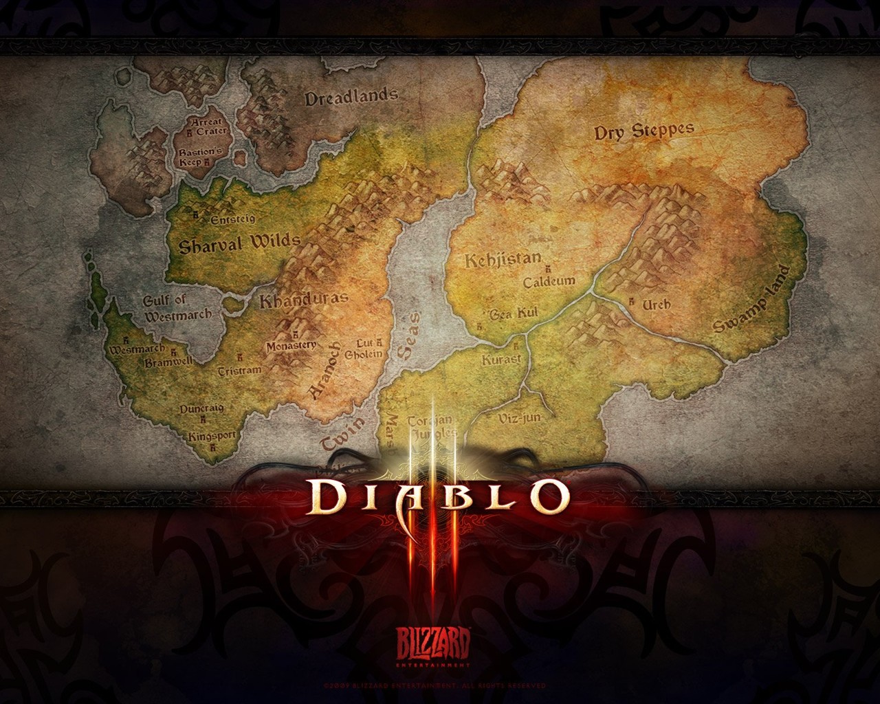 Diablo 3 schöne Tapete #8 - 1280x1024