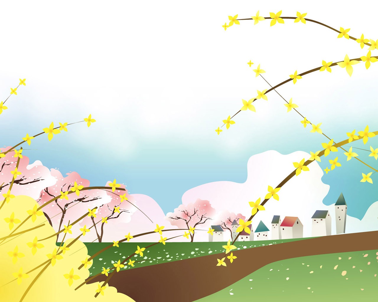 Pohádkové Tapety Příběh Kreslený #30 - 1280x1024