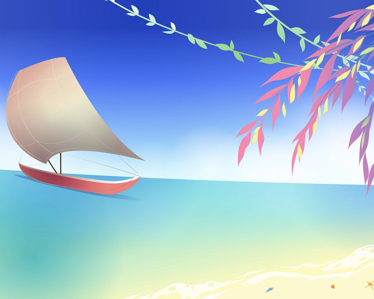 Pohádkové Tapety Příběh Kreslený #35 - 1280x1024