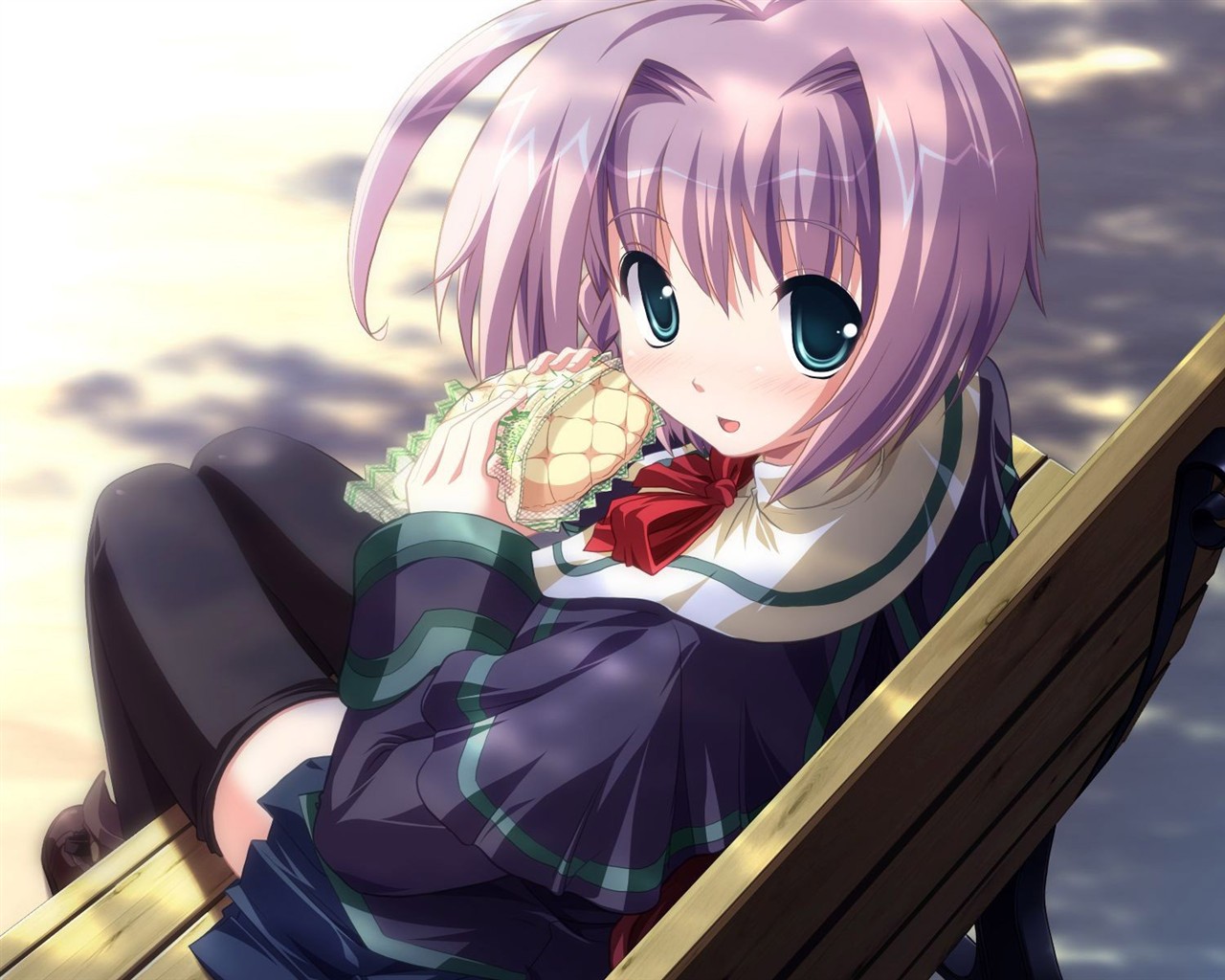 Meimei krásnou tapetu animaci kreslených #1 - 1280x1024
