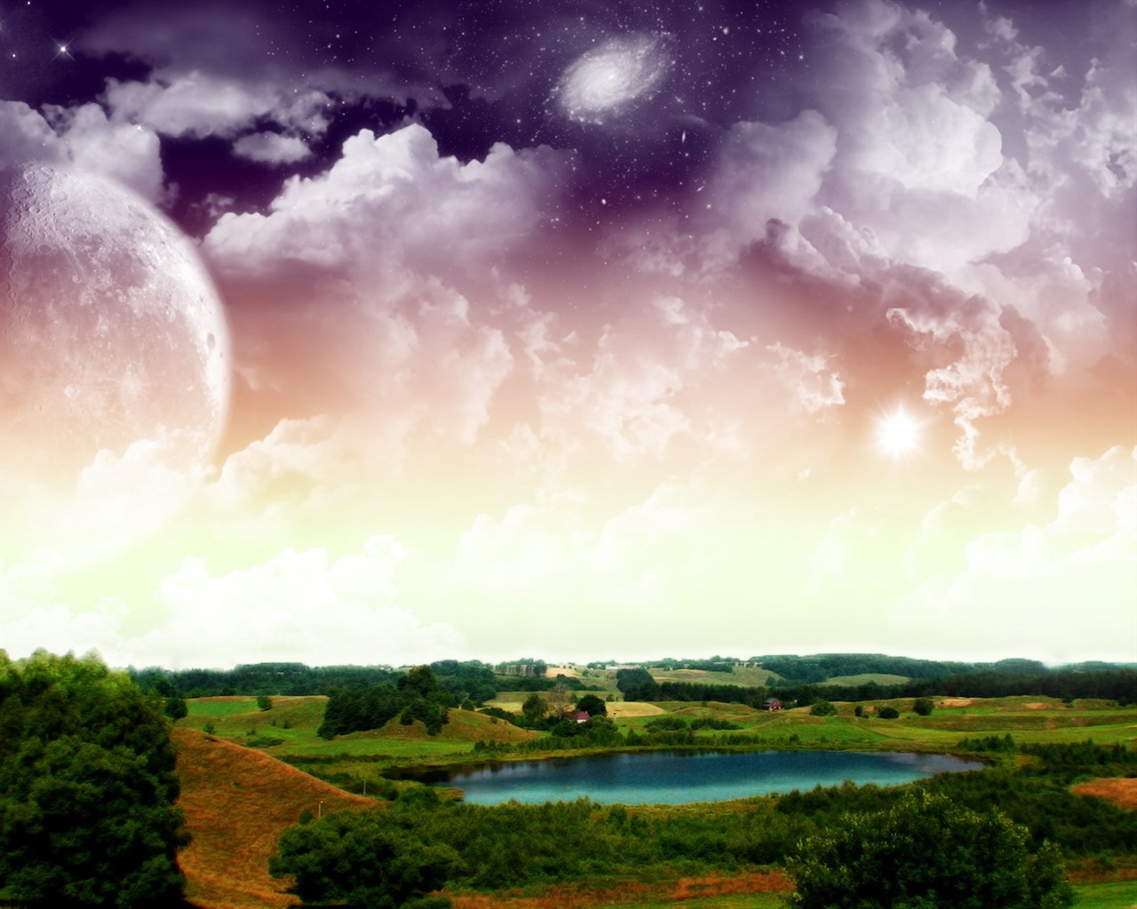 Krásná krajina na plochu #11 - 1280x1024