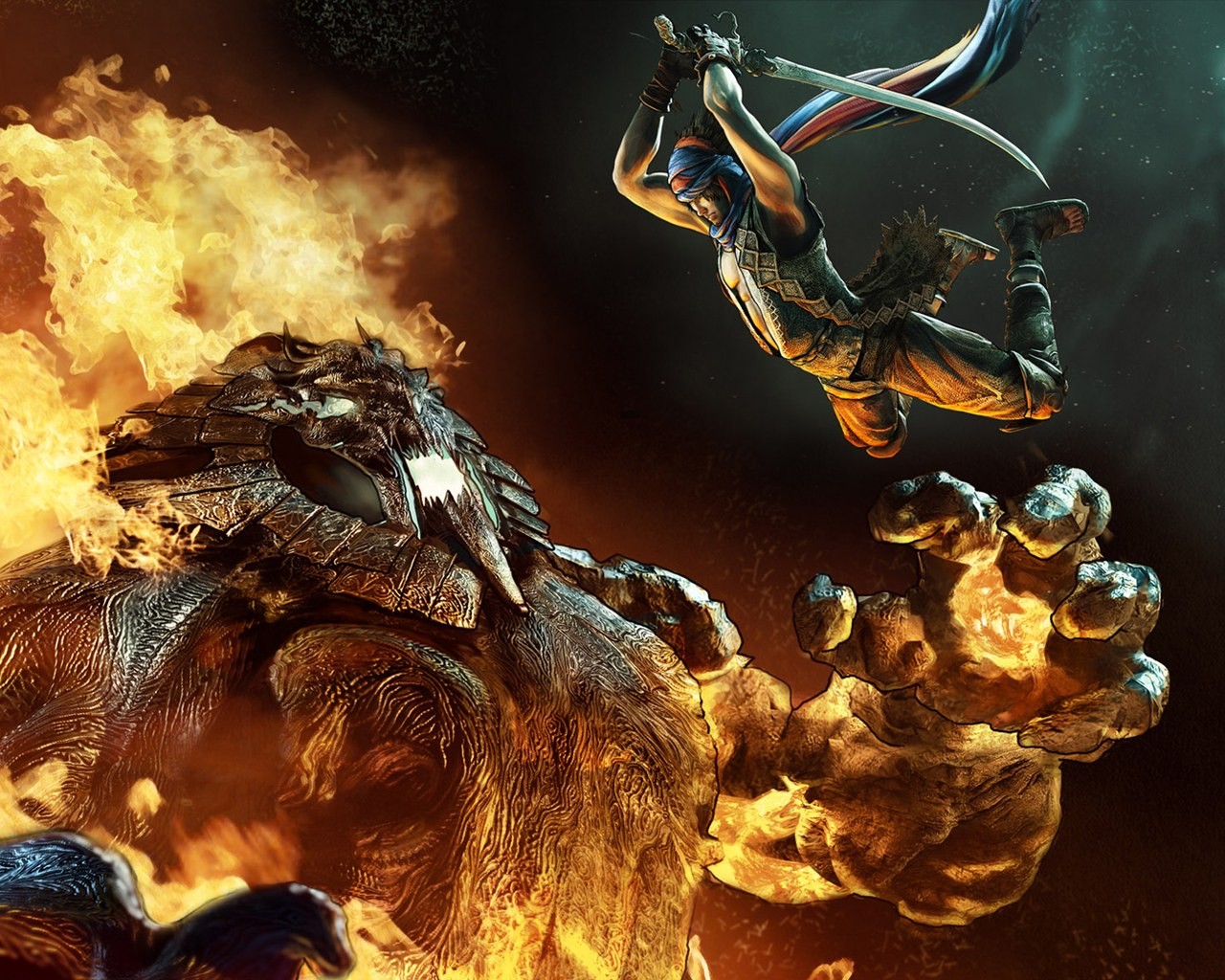 Prince of Persia celou škálu tapet #32 - 1280x1024