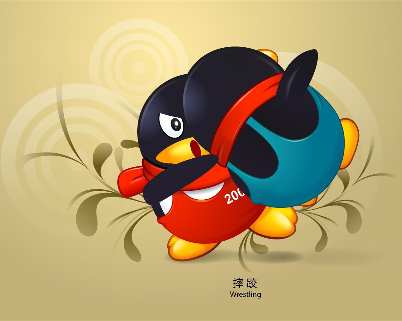 QQ olympijské sporty téma wallpaper #12 - 1280x1024