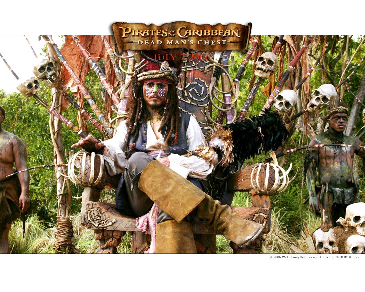 Pirates of the Caribbean 2 Wallpapers #16 - 1280x1024