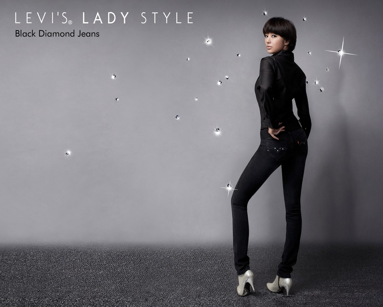 2009 Levis Women Wallpapers #6 - 1280x1024