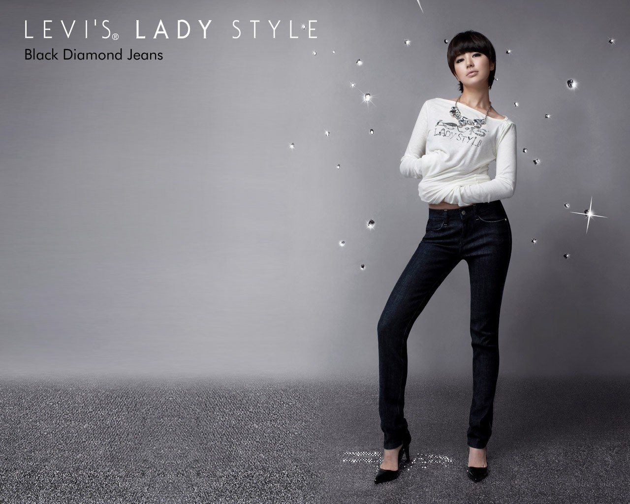 2009 Levis Women Wallpapers #7 - 1280x1024