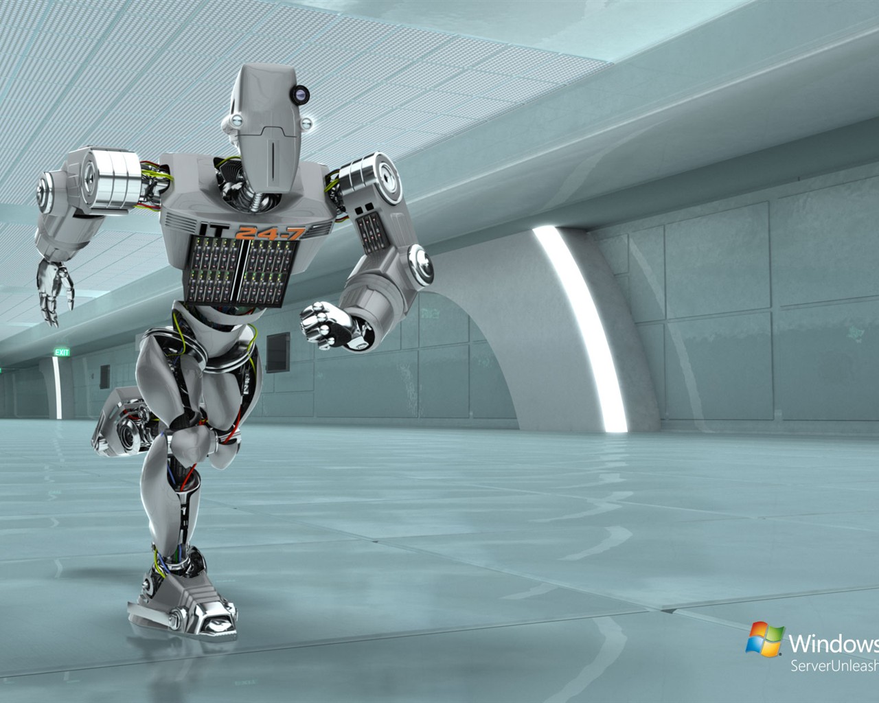Windows IT Robot ad #7 - 1280x1024