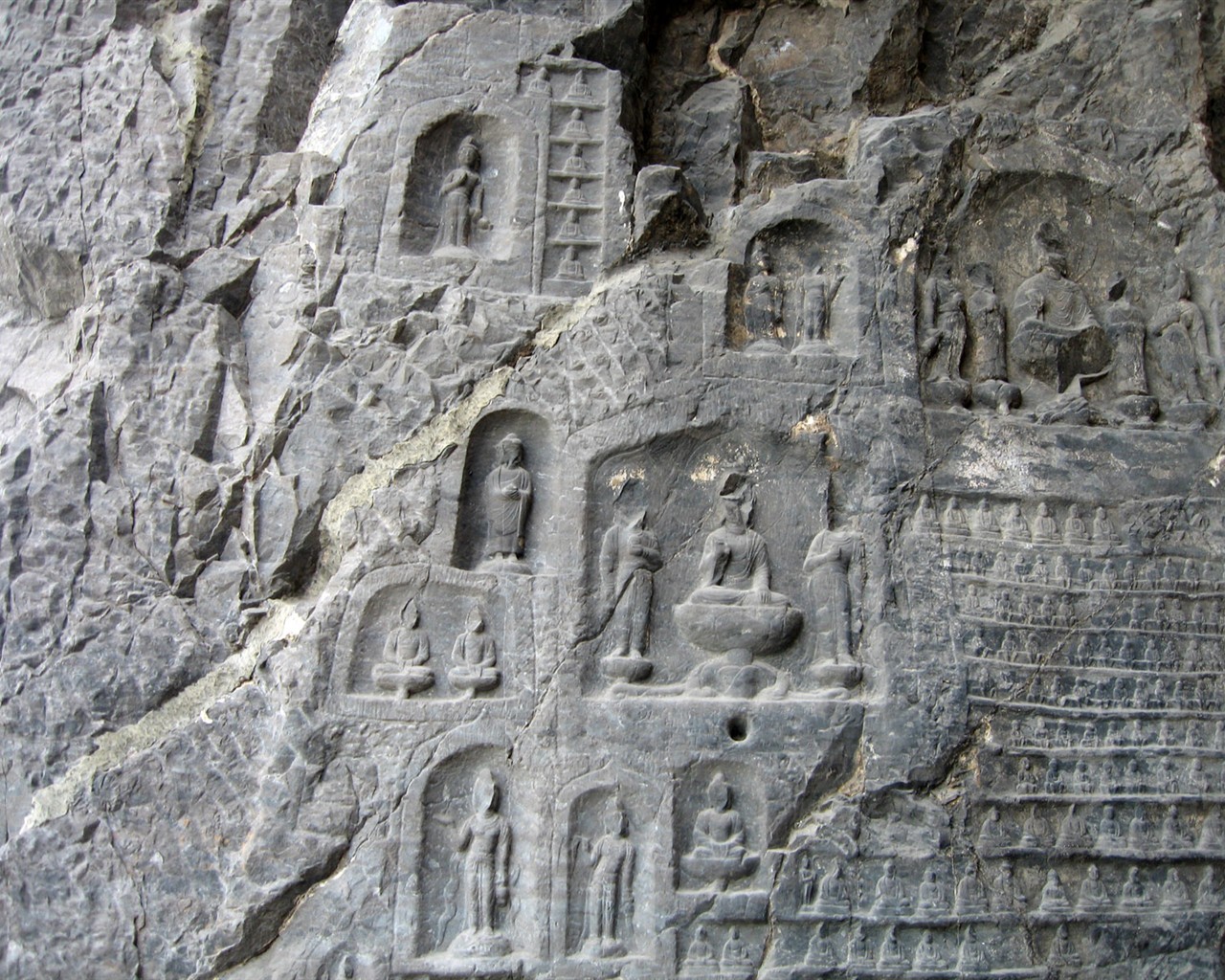 Luoyang, Longmen Grottoes Wallpaper #18 - 1280x1024