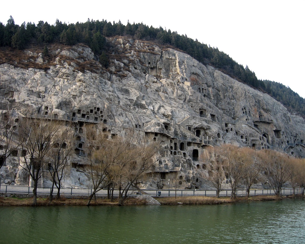 Luoyang, Grutas de Longmen Wallpaper #33 - 1280x1024