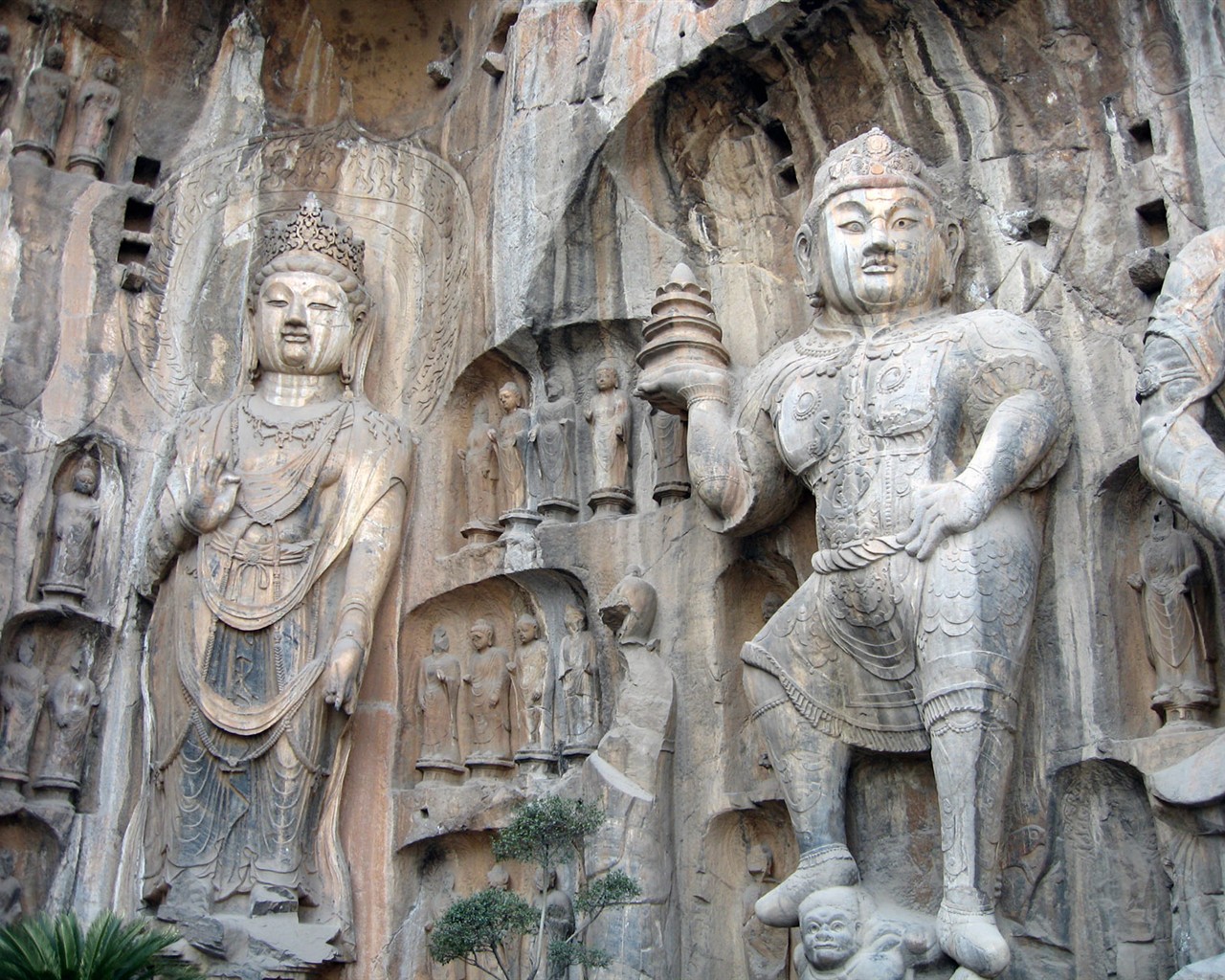 Luoyang, Longmen Grottoes Wallpaper #37 - 1280x1024